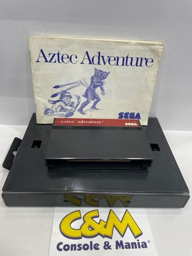 Aztec adventure sega master - adventure,