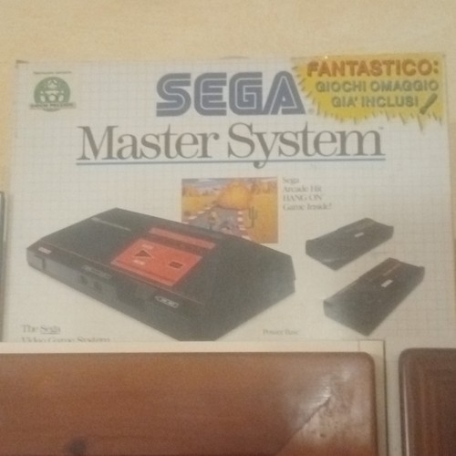 Sega master system con scatola - master,