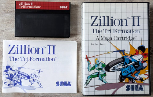 Zillion sega master - ii, 2