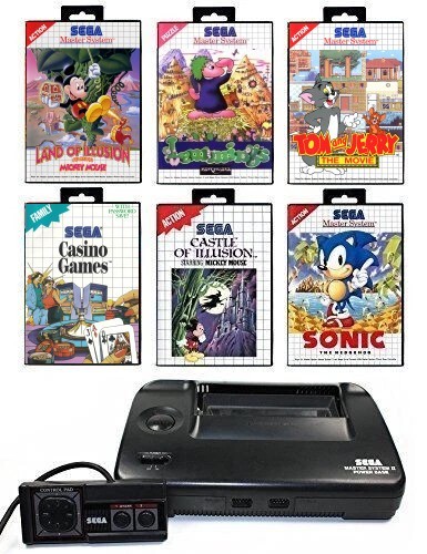 Sega master system console - system, ii