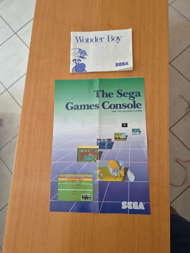 Wonder boy sega master - boy,