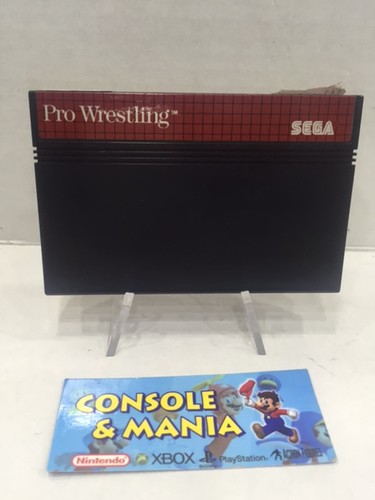 Pro wrestling sega - sega, master