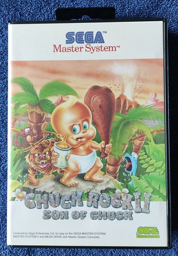 Sega master system chuck rock - chuck,