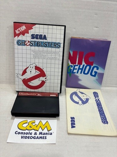 Ghostbusters sega master - ghostbusters,