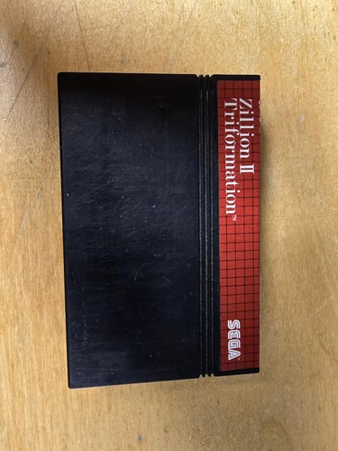 Jeu sega master - jeu, zillion