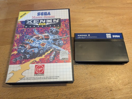 Xenon megablast sega master - megablast,