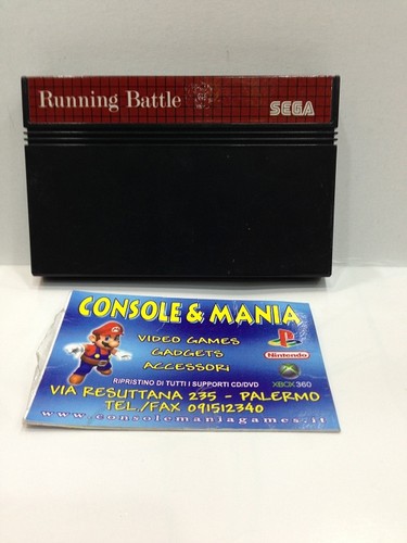 Running battle sega master - running,