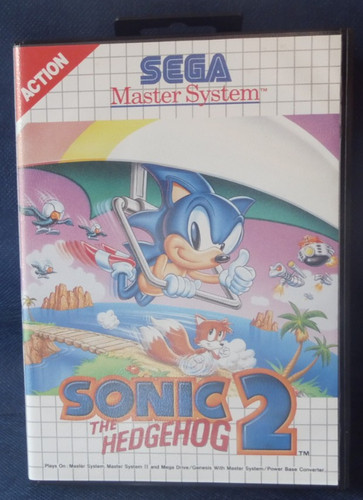 Sega master system sonic 2 - master,