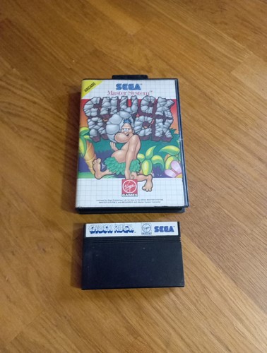 Videogioco chuck rock per sega - chuck,