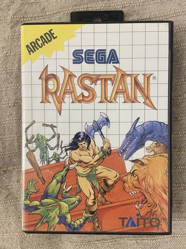 Sega master system rastan - system,